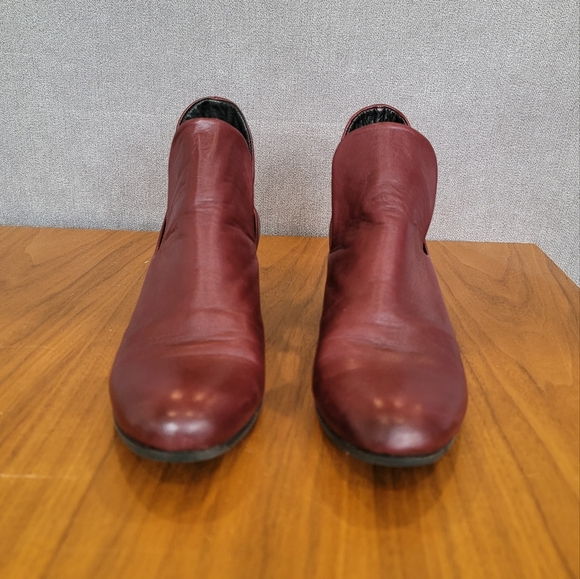 Authentic Leather Ankle Boots Bueno Size Eur 40 - Picture 2 of 6